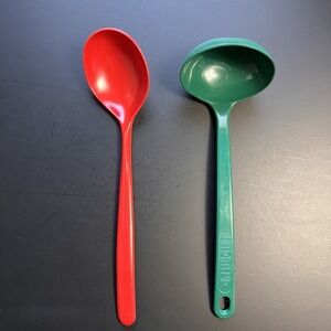 Vintage‎ Lot of 2 Ultratemp Copco Melamine Kitchen Cooking Utensils Spoon Ladle